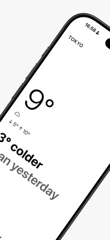 Minimalist Weather - Eisen Screenshot 2 of 8