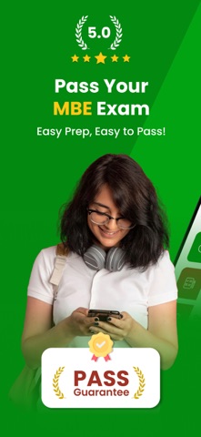 MBE Practice Test Screenshot 1 of 6