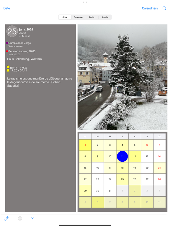 Screenshot #5 pour Family Calendar