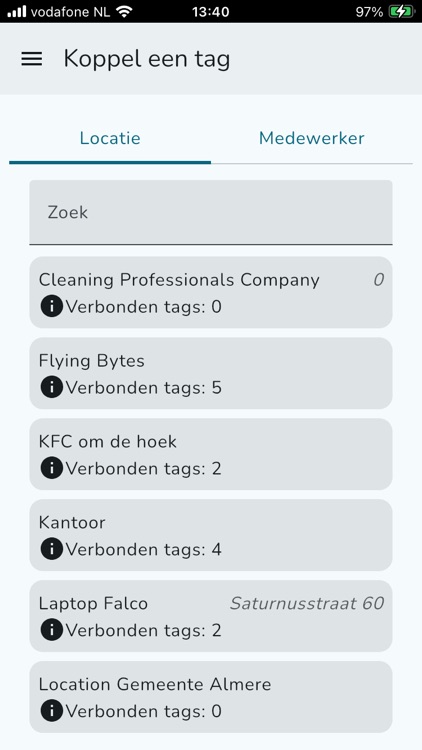 CleanJack - Managers app
