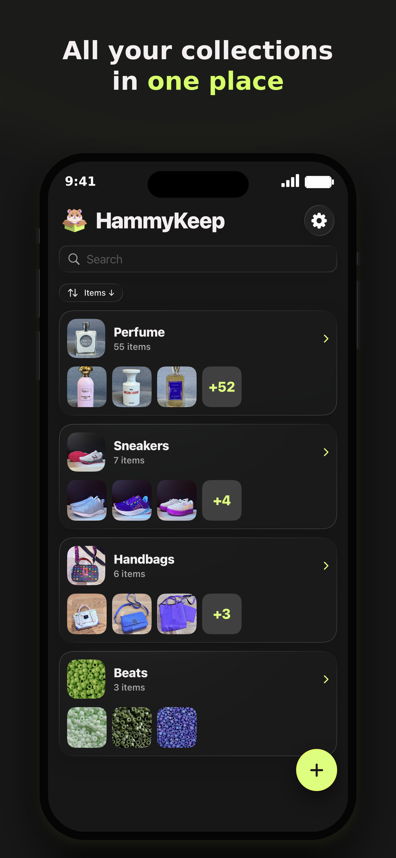 HammyKeep — Collection Manager screenshot 2