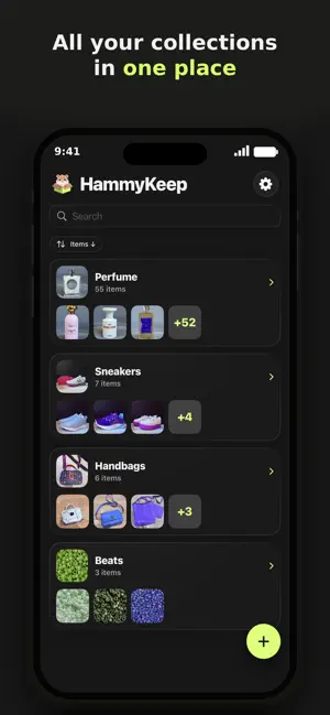 HammyKeep — Collection Manager screenshot 2