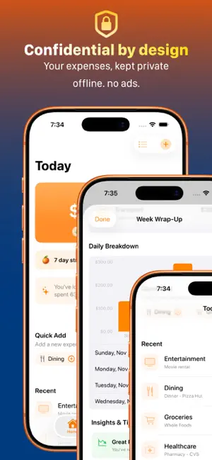 Kumquat: Spending Insights screenshot 2