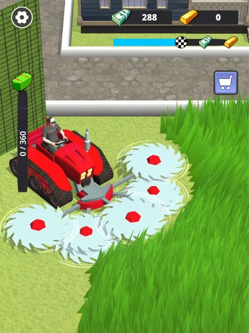 Mow and Trim: Mowing Simulator iPad screenshot
