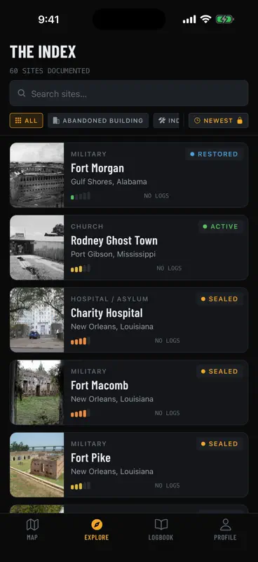 uMaps - Urbex screenshot 3 of 6
