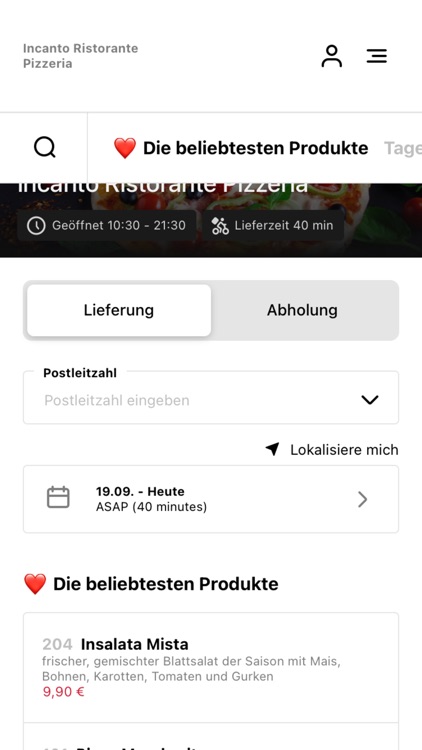 Incanto Ristorante Pizzeria