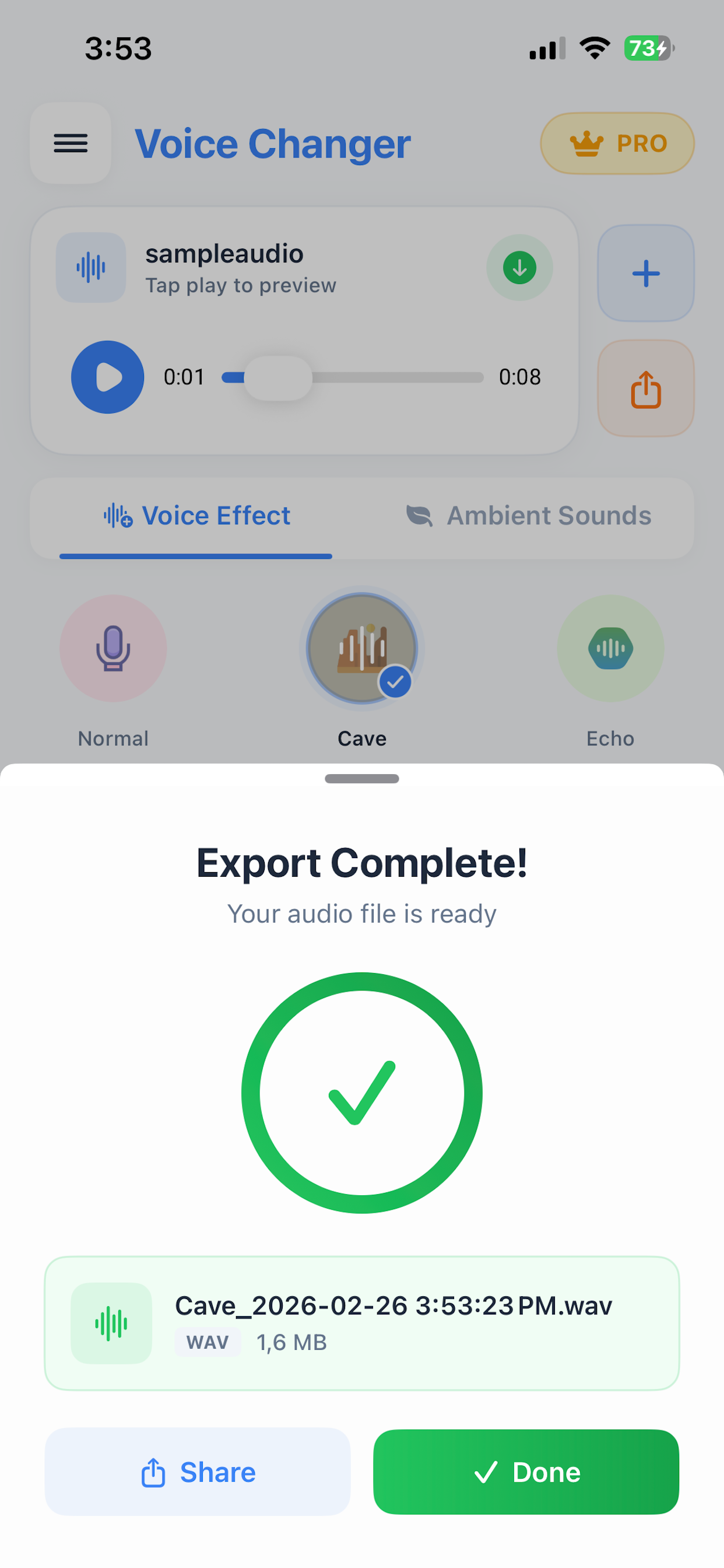 Smart Voice Changer screenshot 3