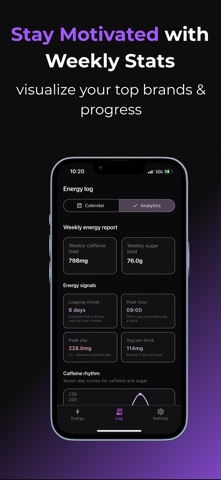 Energeia Tracker screenshot