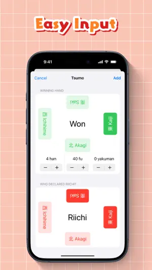 Riichi Mahjong Tracker screenshot 2