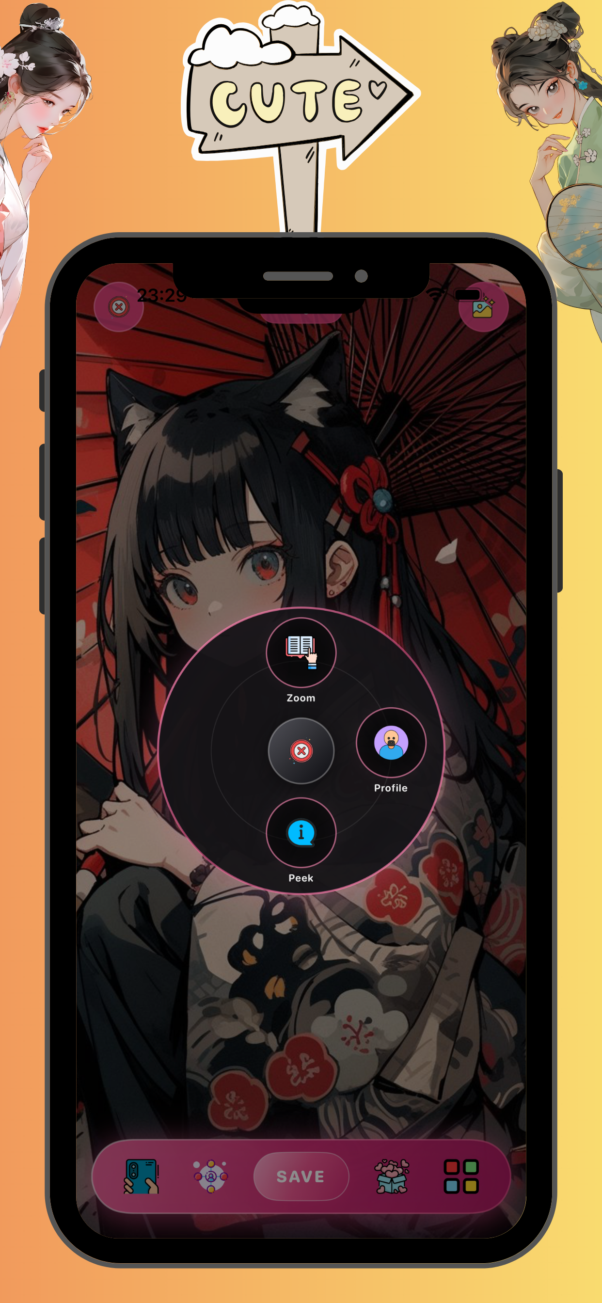 Beautiful Anime Girl Art HD screenshot 4