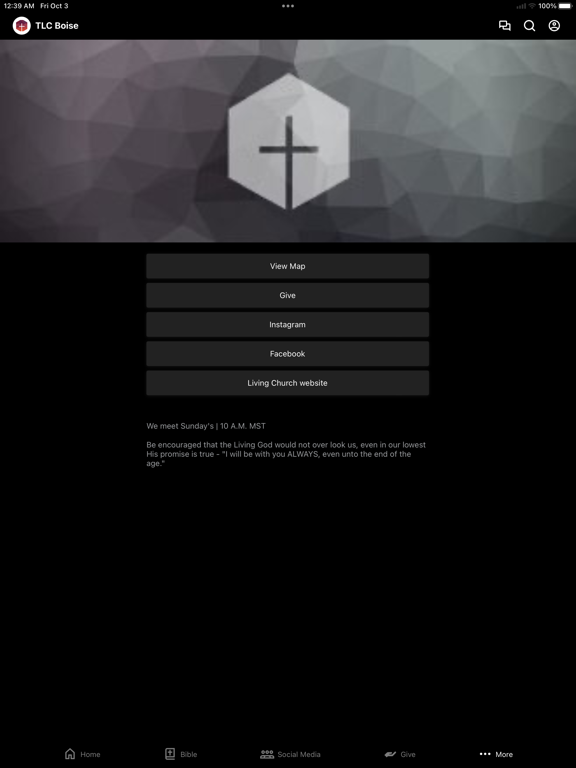 Living Church Boise iPad screenshot 3 - Education app