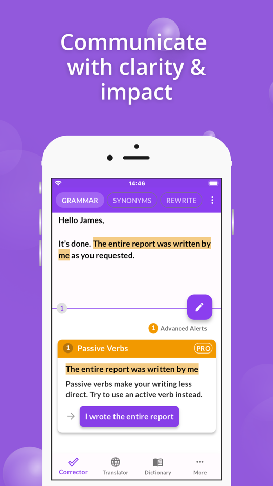 #4. Proofreader AI Grammar Checker (iOS) 由: BlueSoar SL