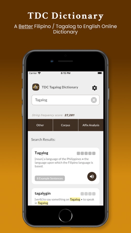 #1. TDC Tagalog Dictionary (iOS) 由: Keith Kosmin
