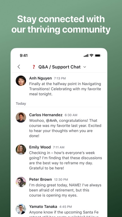 MEA Wisdom iPhone screenshot 6 - Social Networking app