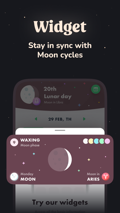 Navamsha: Moon Phase Calendar Screenshot