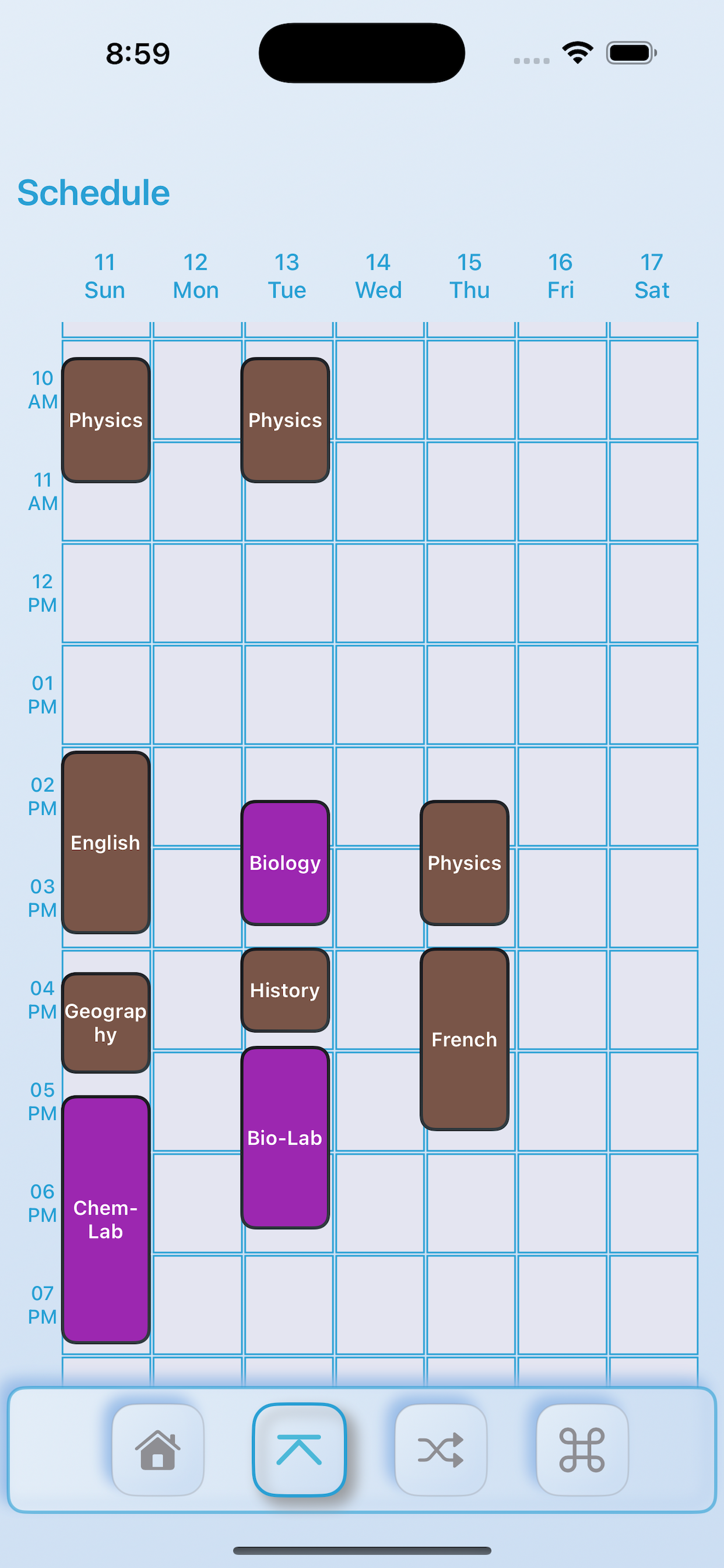 Assignment Organizer