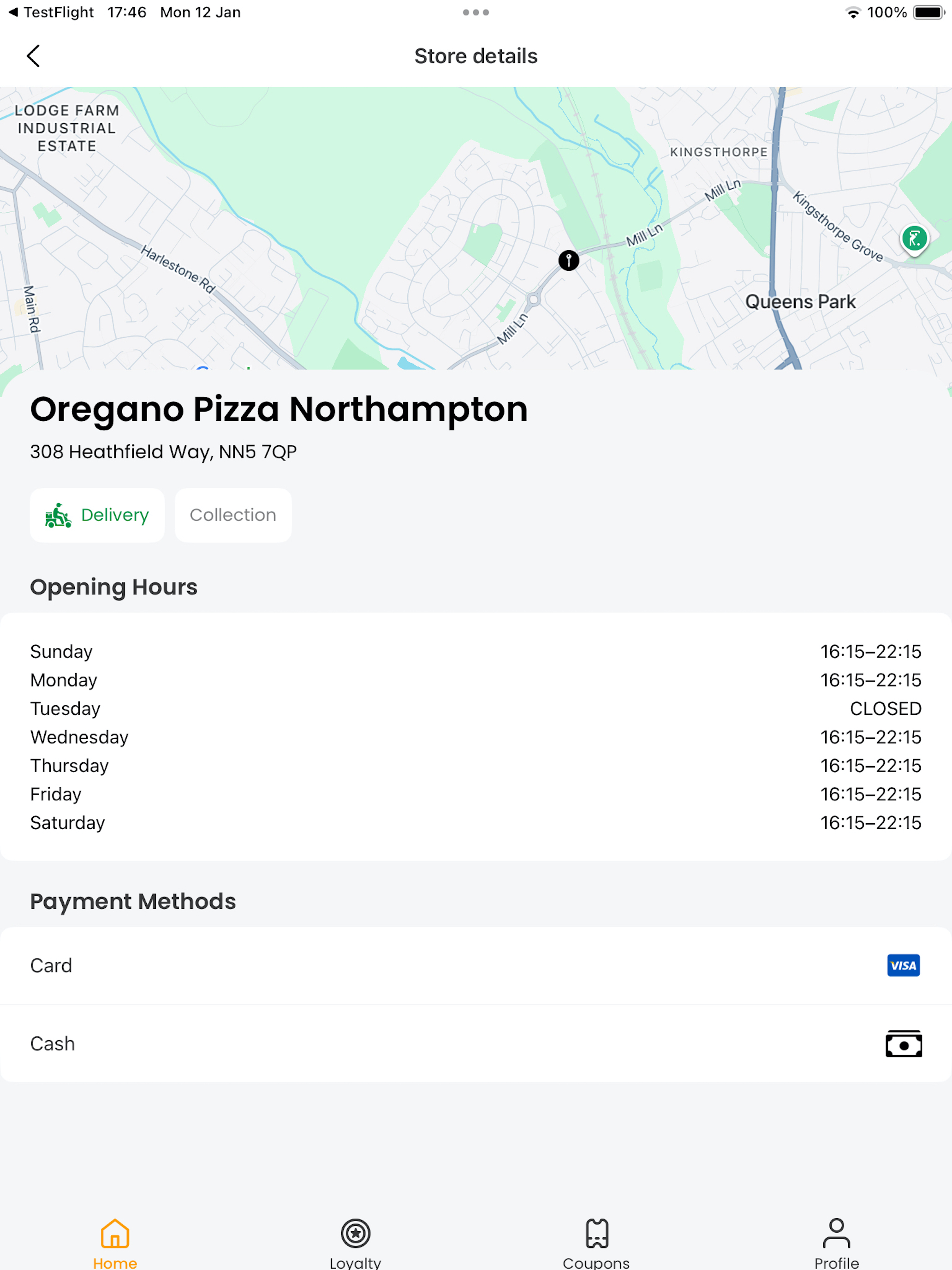 Oregano Northampton Pizza