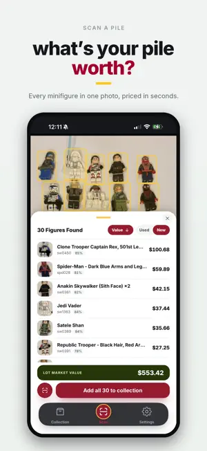 Brick Loupe: Value & Scan screenshot 1