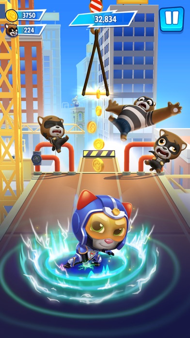 Talking Tom Hero Dash Screenshot