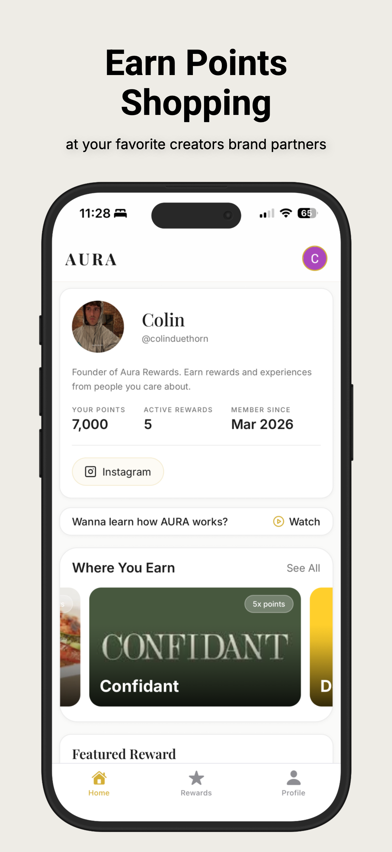 Aura Rewards. screenshot 2