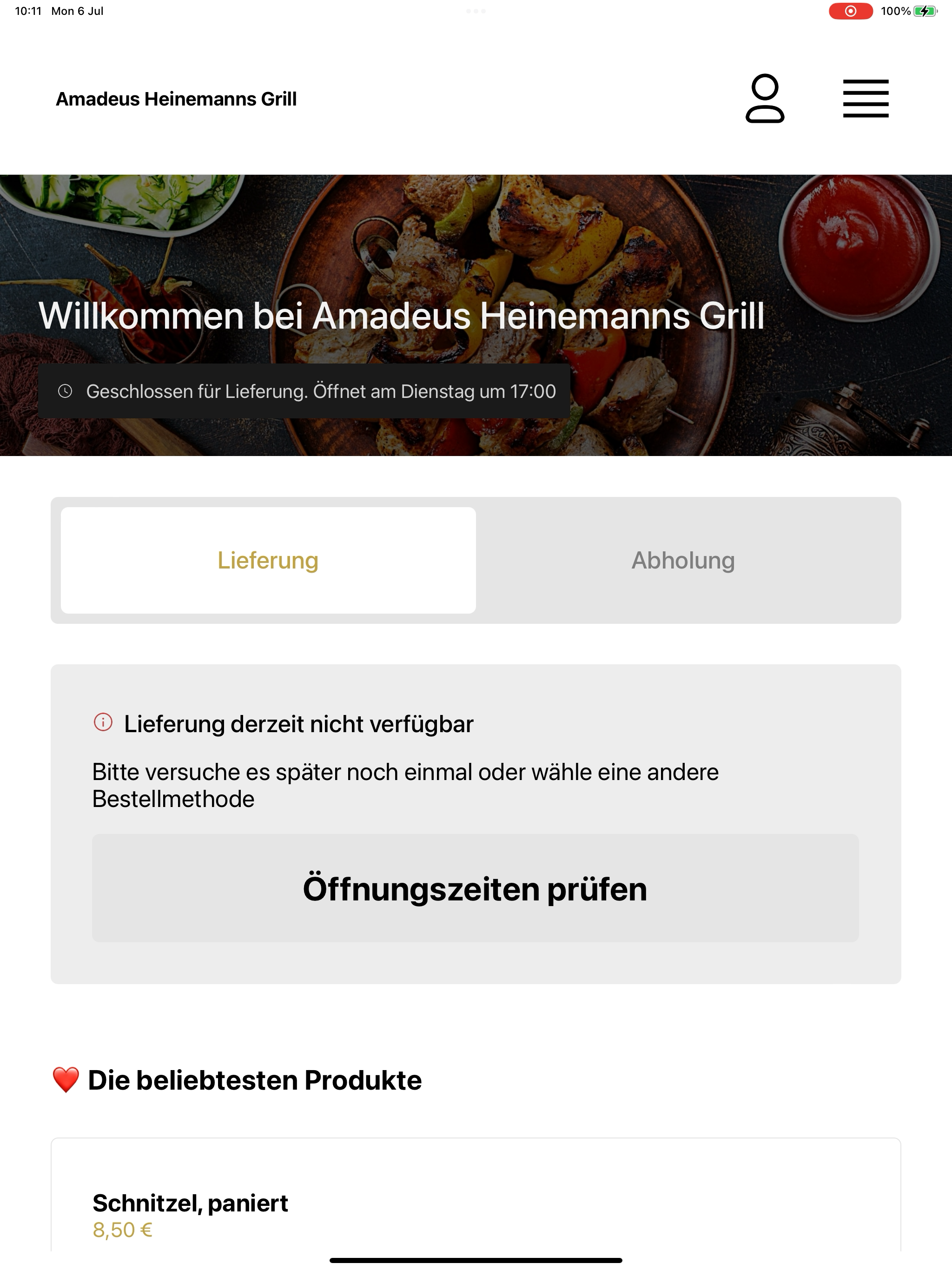 Amadeus Heinemanns Grill screenshot 14