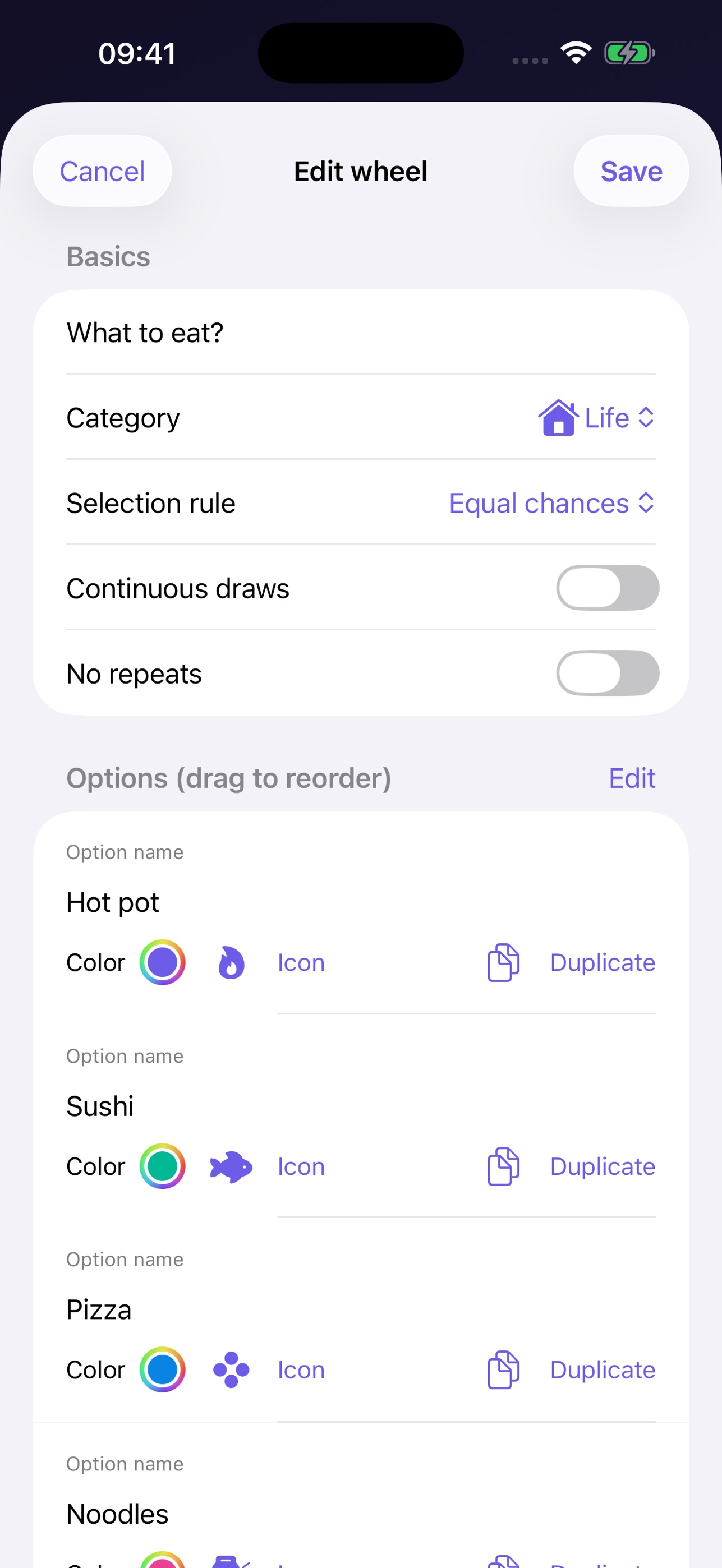 Screenshot 4 of Pickora - Decision Wheel