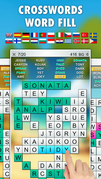 Screenshot #1 pour Crosswords Word Fill