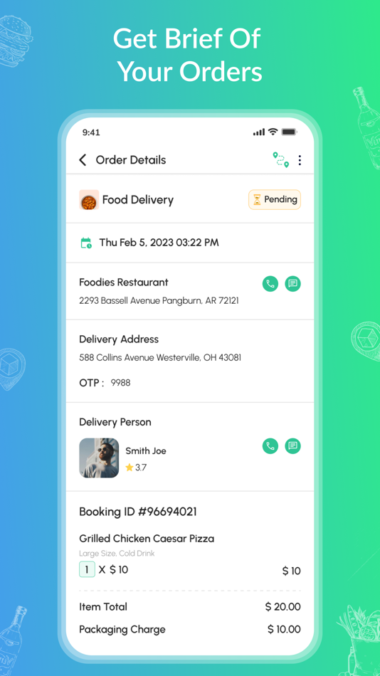 #6. Fox-Delivery Anything (iOS) Podle: White Label Fox Private Limited