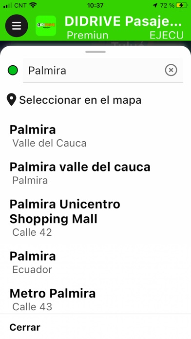 DIDRIVE Pasajero Screenshot