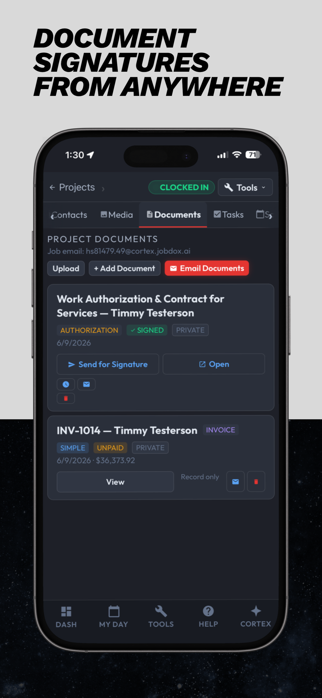 Cortex by JobDox screenshot 5