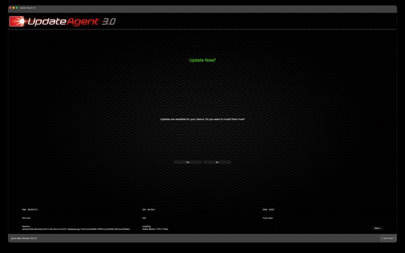 Update Agent iPhone screenshot