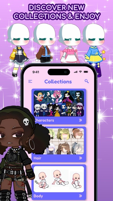 Nebula & Nox for Gacha Club. Screenshot