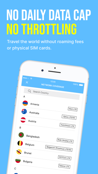 Eskimo: eSIM Travel Internet Screenshot