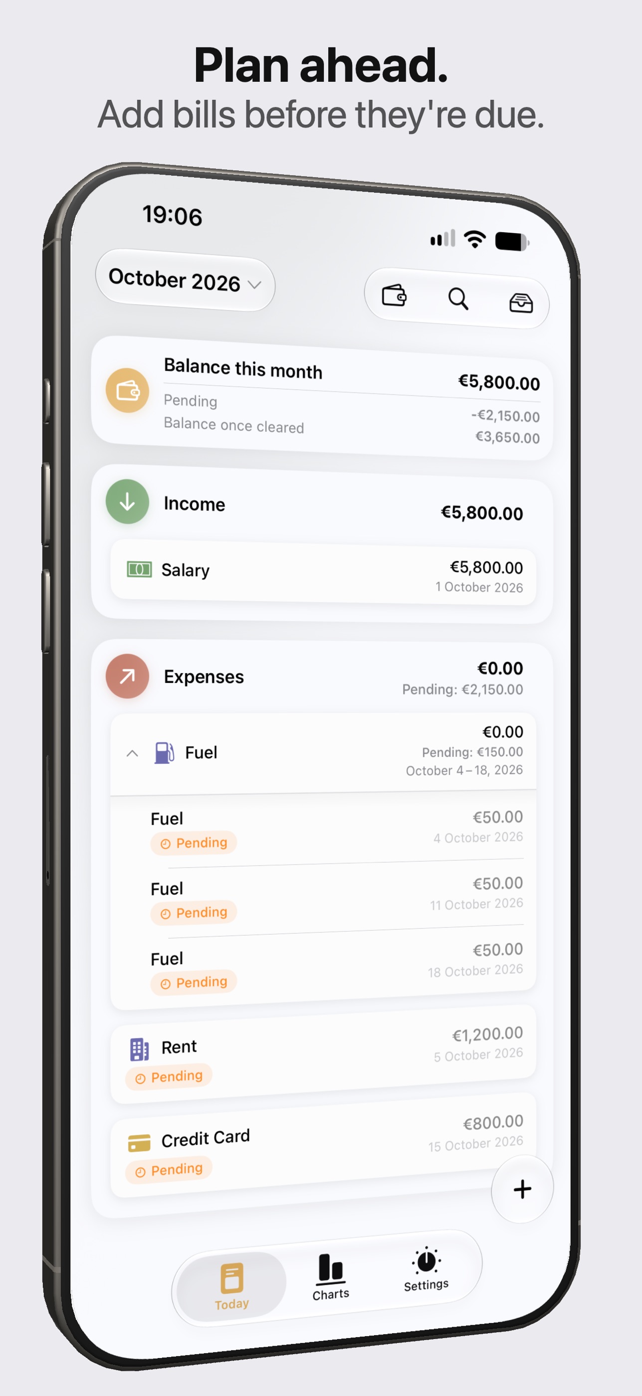 Screenshot 5 of Sparely: Monthly Budget