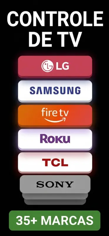 Controle Remoto Universal. TV screenshot 1 of 5