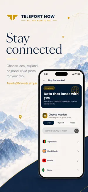 Teleport Now | eSIM & More screenshot 2