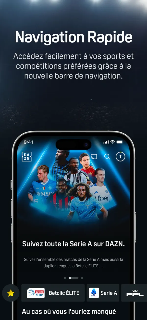 Screenshot #2 pour DAZN : Sports en Direct