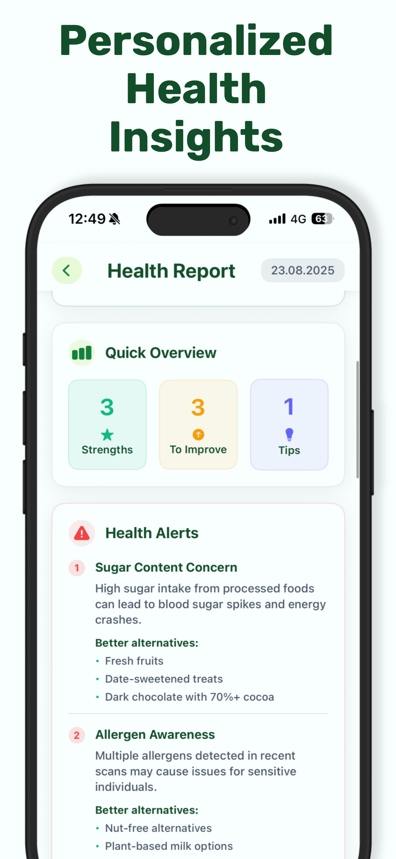 Food AI Scanner Product Scan screenshot 5