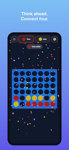 Four in a Row: Match 4 Connect Screenshot 4 of 4