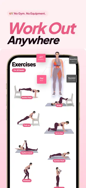 Fitness Women: 28 days workout screenshot 3