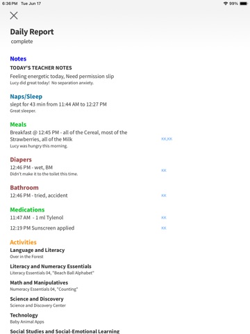 Academy Link® Family iPad screenshot