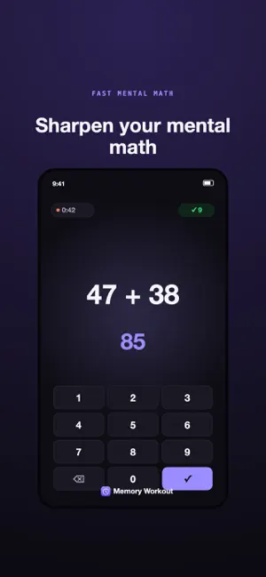Cognify: Math & Memory screenshot 2