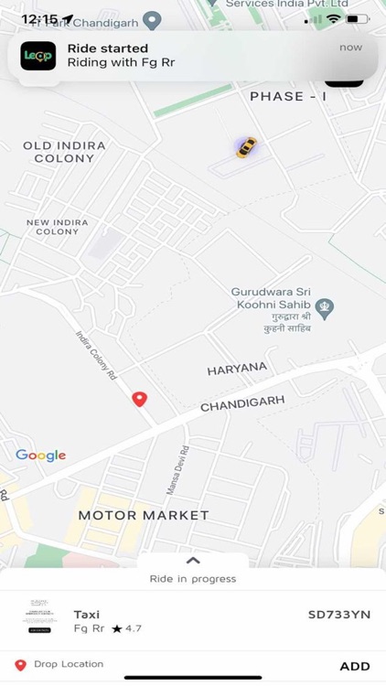 Leap Taxi App screenshot-8