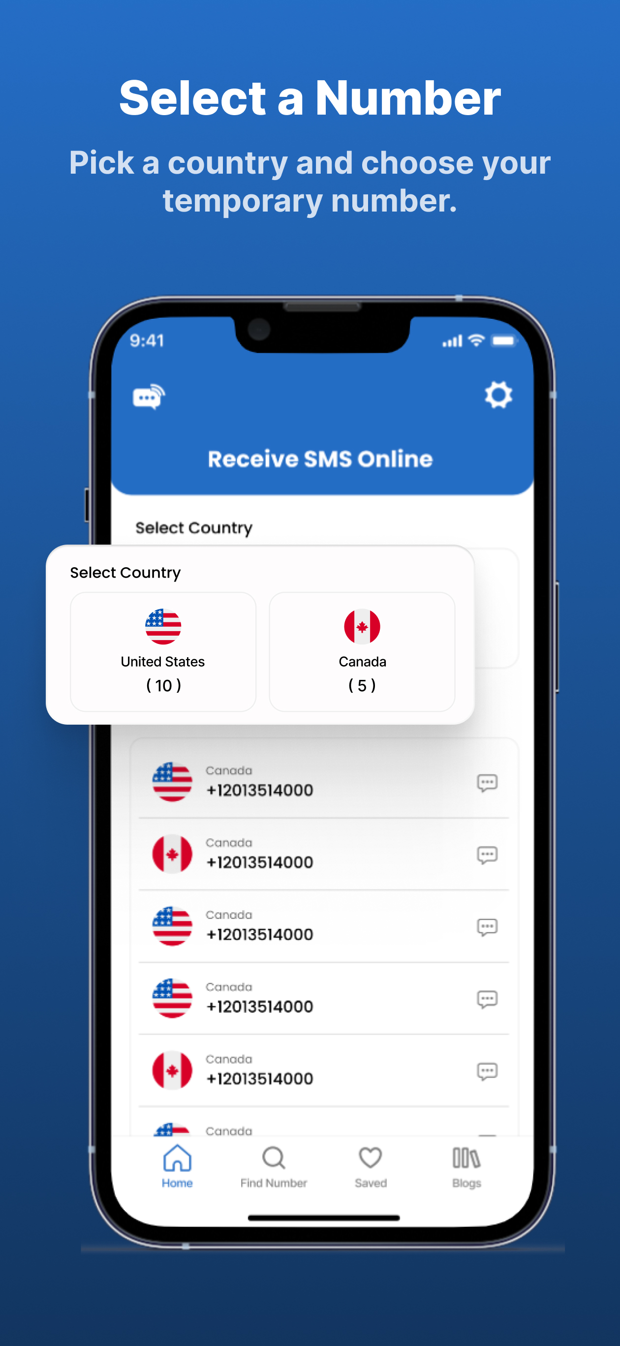 FreePhone.io: Temporary Number