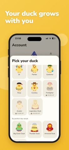 Duck Habits: Habit Tracker, capture d'écran 5