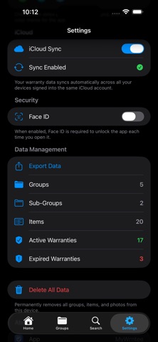 MyWrntee screenshot