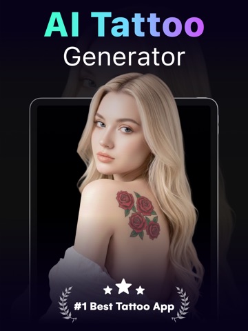 AI Tattoo Generator, Creator iPad screenshot