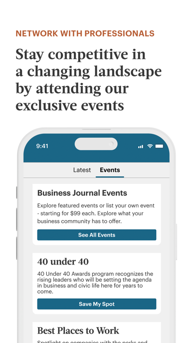 Triad Business Journal Screenshot