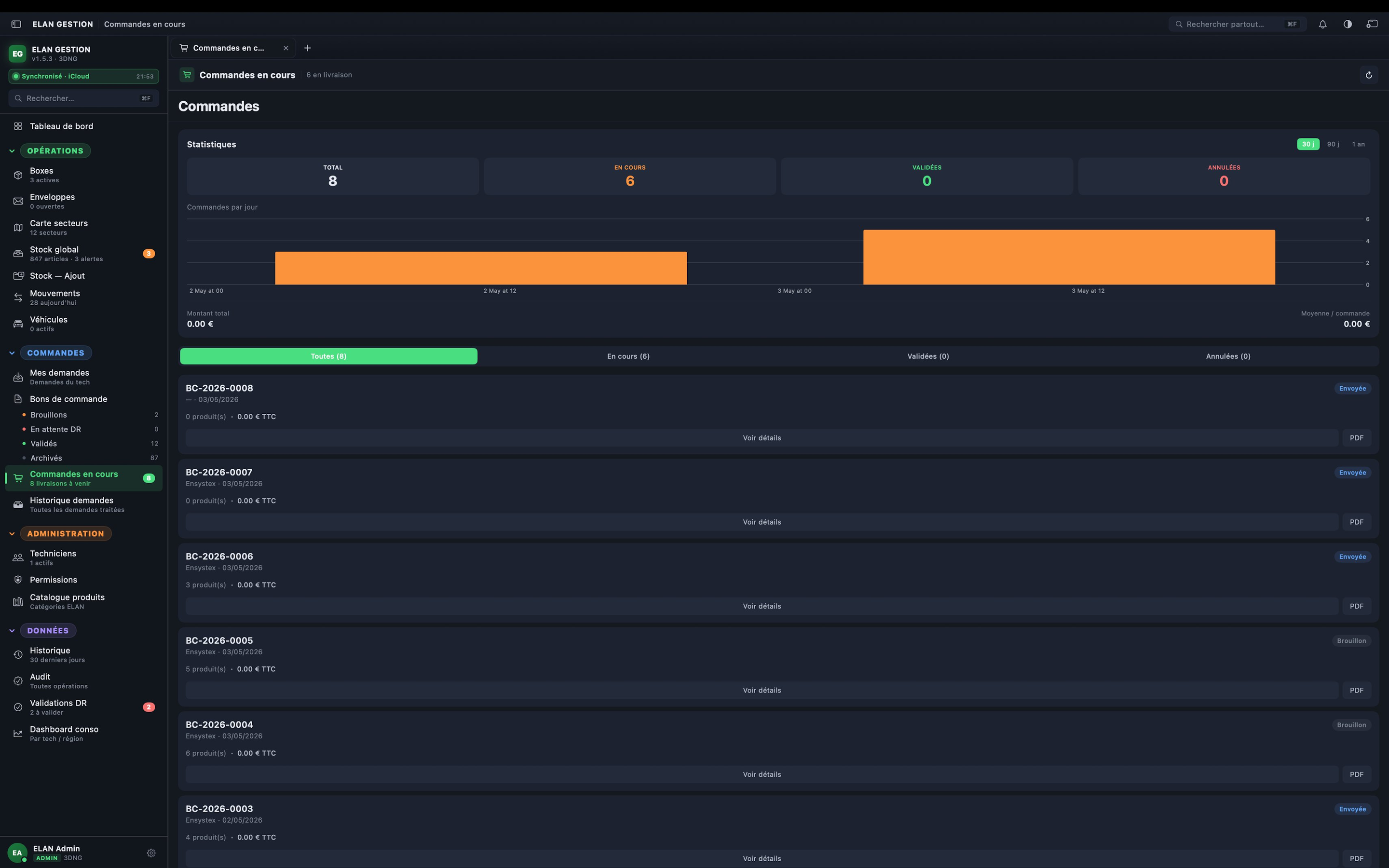 ELAN GESTION screenshot 13