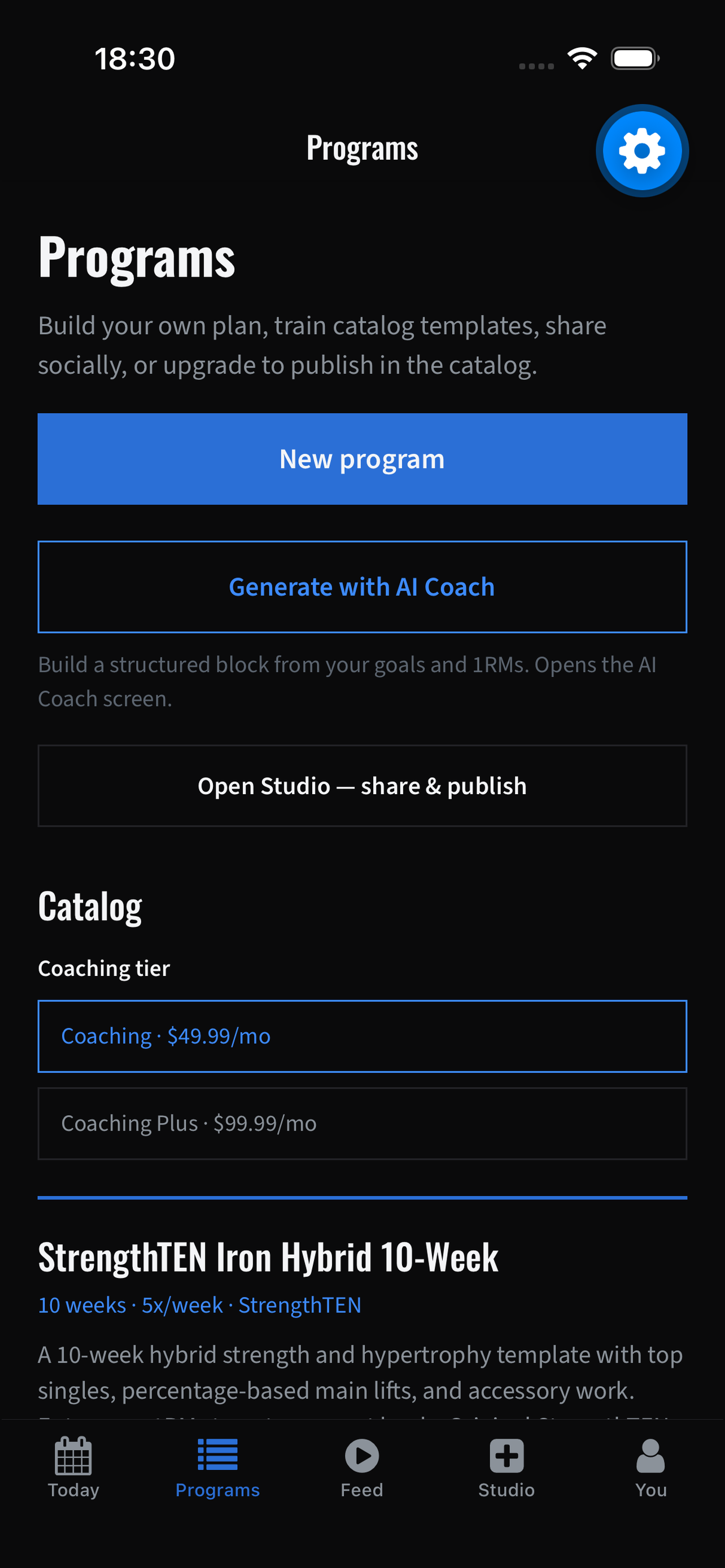 StrengthTEN screenshot 5